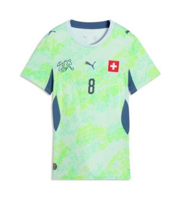 Schweiz Remo Freuler #8 Udebanetrøje Dame VM 2026 Kortærmet